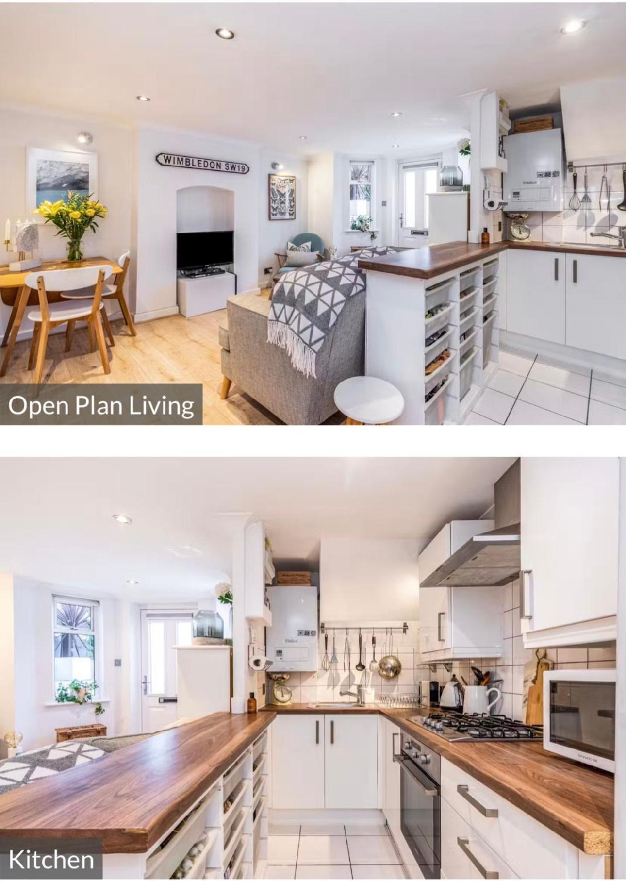 Stunning, Stylish Garden Flat In The Heart Of Wimbledon Apartment London Bagian luar foto