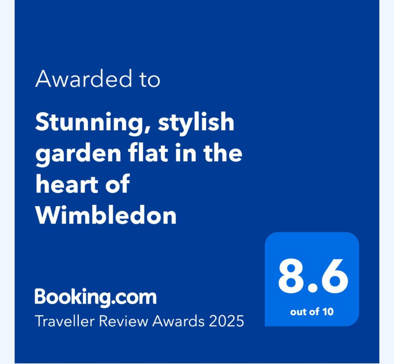 Stunning, Stylish Garden Flat In The Heart Of Wimbledon Apartment London Bagian luar foto